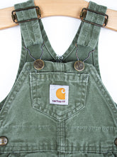 Load image into Gallery viewer, Carhartt Vintage Forest Green Dungarees - Age 12 months
