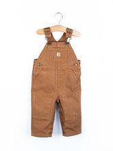 Load image into Gallery viewer, Carhartt Brown Canvas Dungarees - Age 12 months

