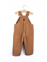 Load image into Gallery viewer, Carhartt Brown Canvas Dungarees - Age 12 months
