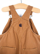 Load image into Gallery viewer, Carhartt Brown Canvas Dungarees - Age 18 months
