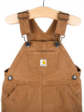 Load image into Gallery viewer, Carhartt Brown Dungaree Shorties - Age 12 months
