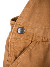 Load image into Gallery viewer, Carhartt Brown Dungaree Shorties - Age 12 months
