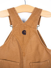 Load image into Gallery viewer, Carhartt Brown Dungaree Shorties - Age 12 months
