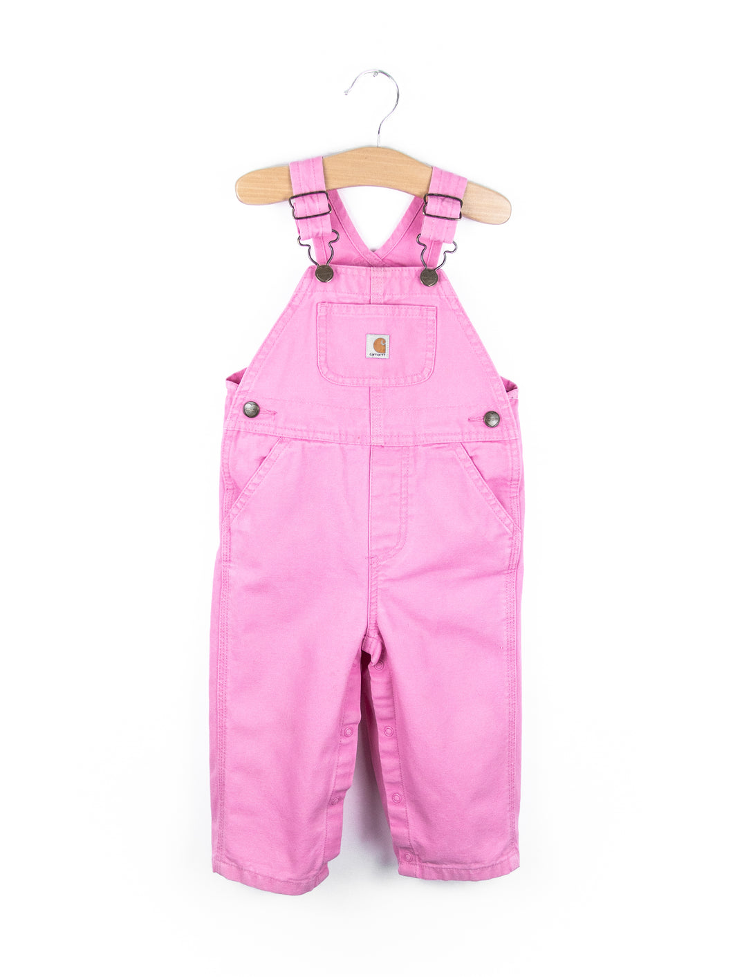 Carhartt Pink Canvas Dungarees - Age 18 months