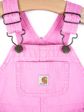 Load image into Gallery viewer, Carhartt Pink Canvas Dungarees - Age 18 months
