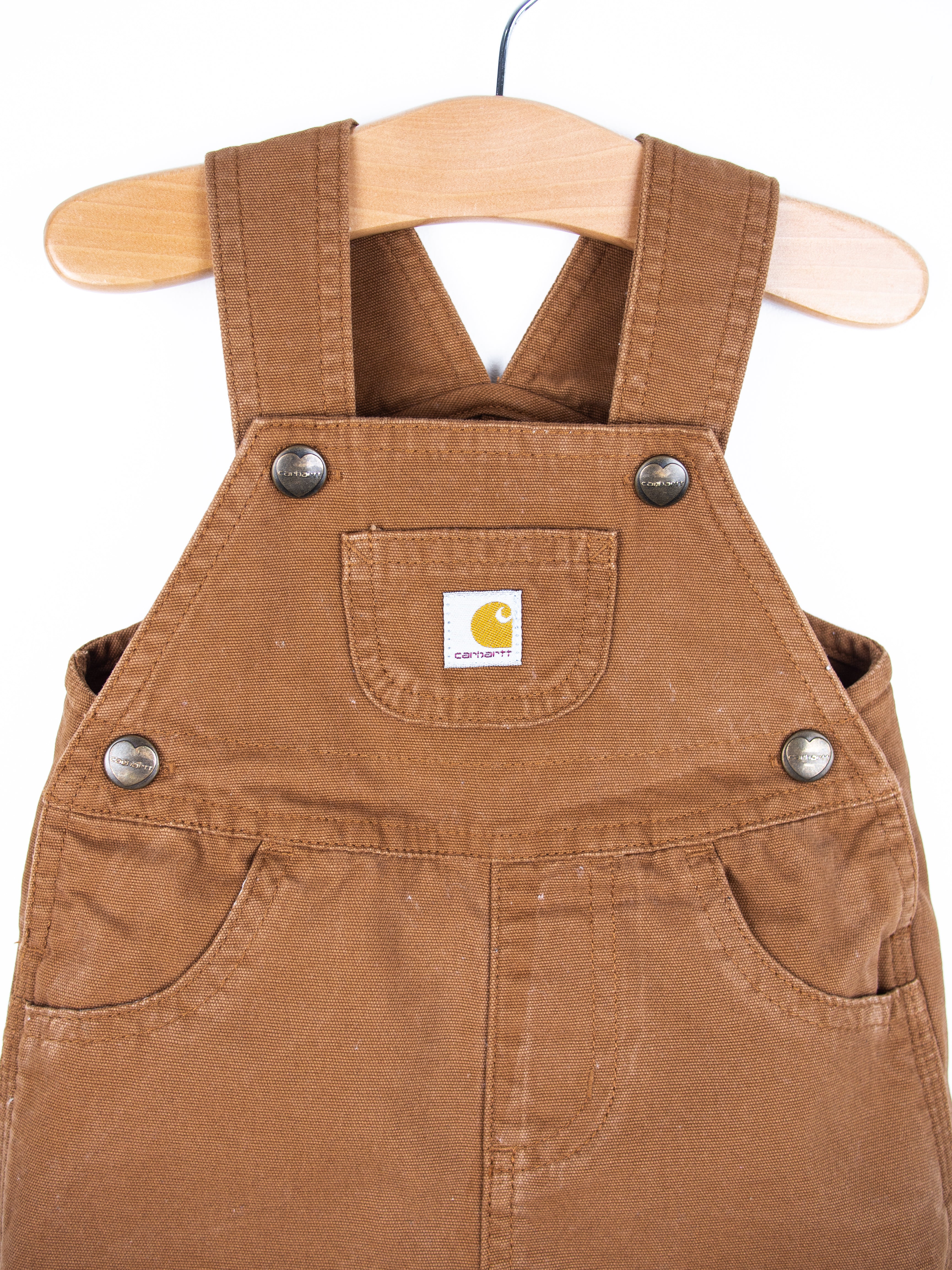 Carhartt Brown Dungaree Shorties