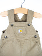 Carhartt Oat Dungaree Shorties - Age 18 months