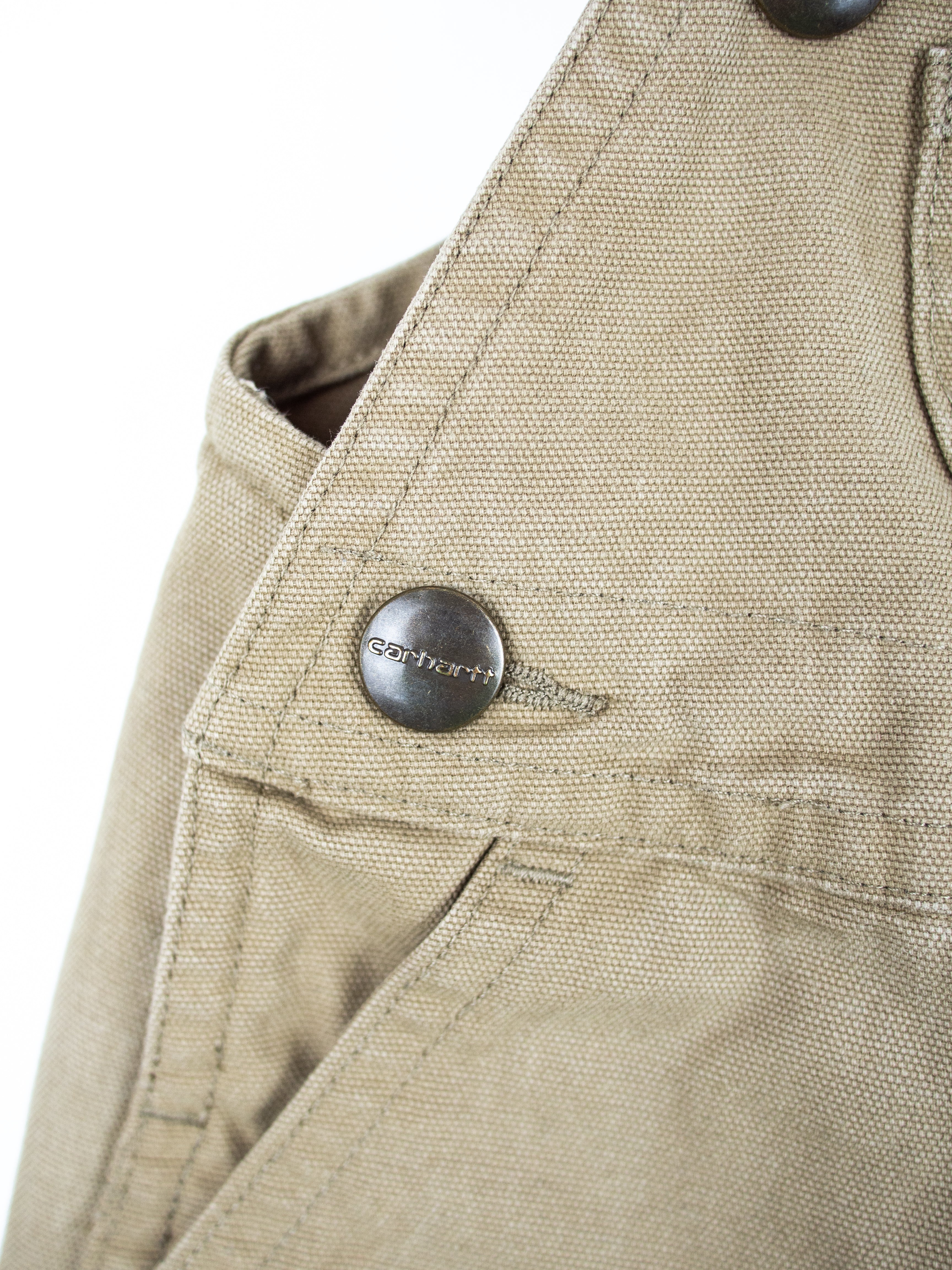 Carhartt Oat Dungaree Shorties - Age 18 months