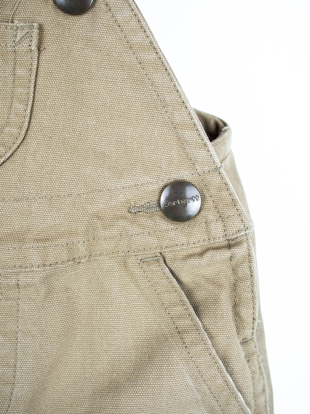 Carhartt Oat Dungaree Shorties - Age 18 months