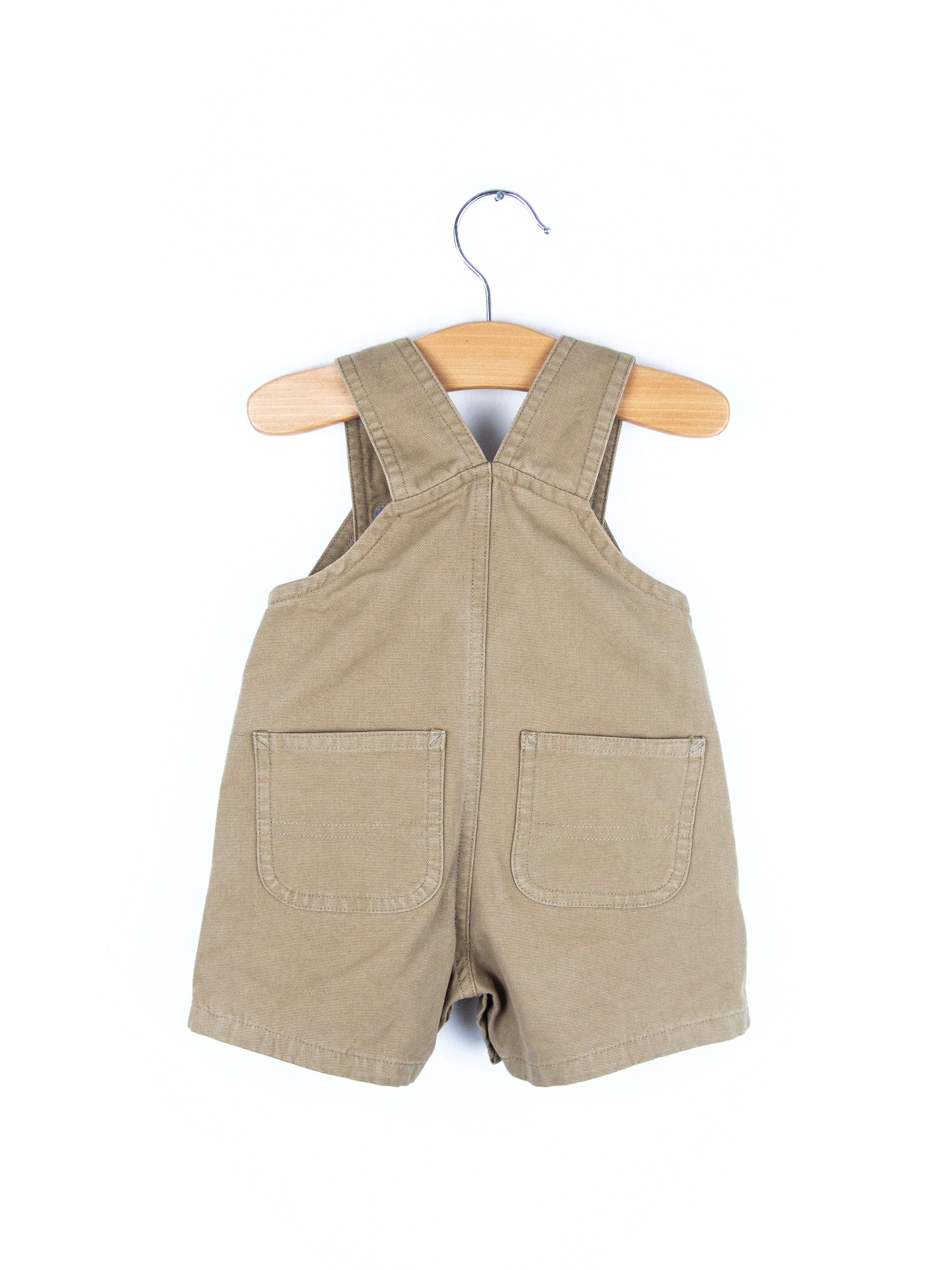 Carhartt Oat Dungaree Shorties - Age 18 months