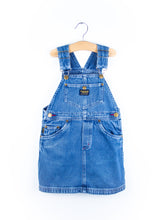 Load image into Gallery viewer, Osh Kosh Vintage Denim Dungaree Dress - Age 5 years
