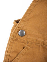 Load image into Gallery viewer, Carhartt Brown Dungaree Shorties - Age 18-24 months
