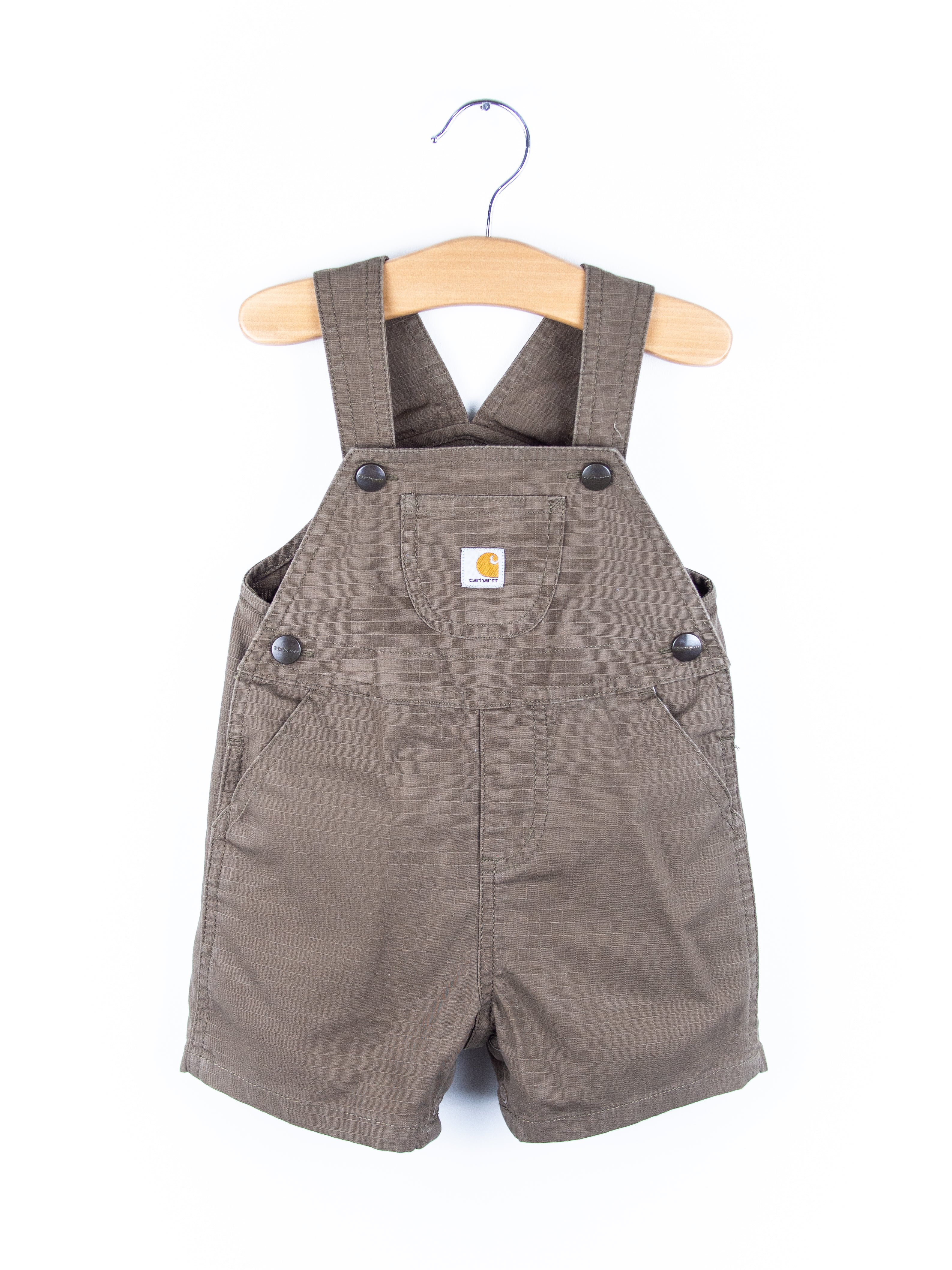 Carhartt Stone Dungaree Shorties - Age 6 months