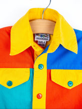 Load image into Gallery viewer, Vintage Colour Block Shirt - Age 2 years
