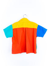 Load image into Gallery viewer, Vintage Colour Block Shirt - Age 2 years
