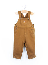 Load image into Gallery viewer, Carhartt Brown Jersey Dungarees - Age 18 months
