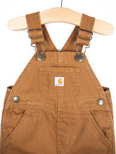 Load image into Gallery viewer, Carhartt Brown Canvas Dungarees - Age 6 months - READ DESCRIPTION
