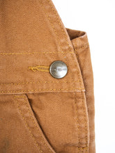 Load image into Gallery viewer, Carhartt Brown Canvas Dungarees - Age 6 months - READ DESCRIPTION

