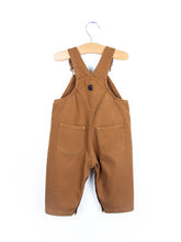 Load image into Gallery viewer, Carhartt Brown Canvas Dungarees - Age 6 months - READ DESCRIPTION
