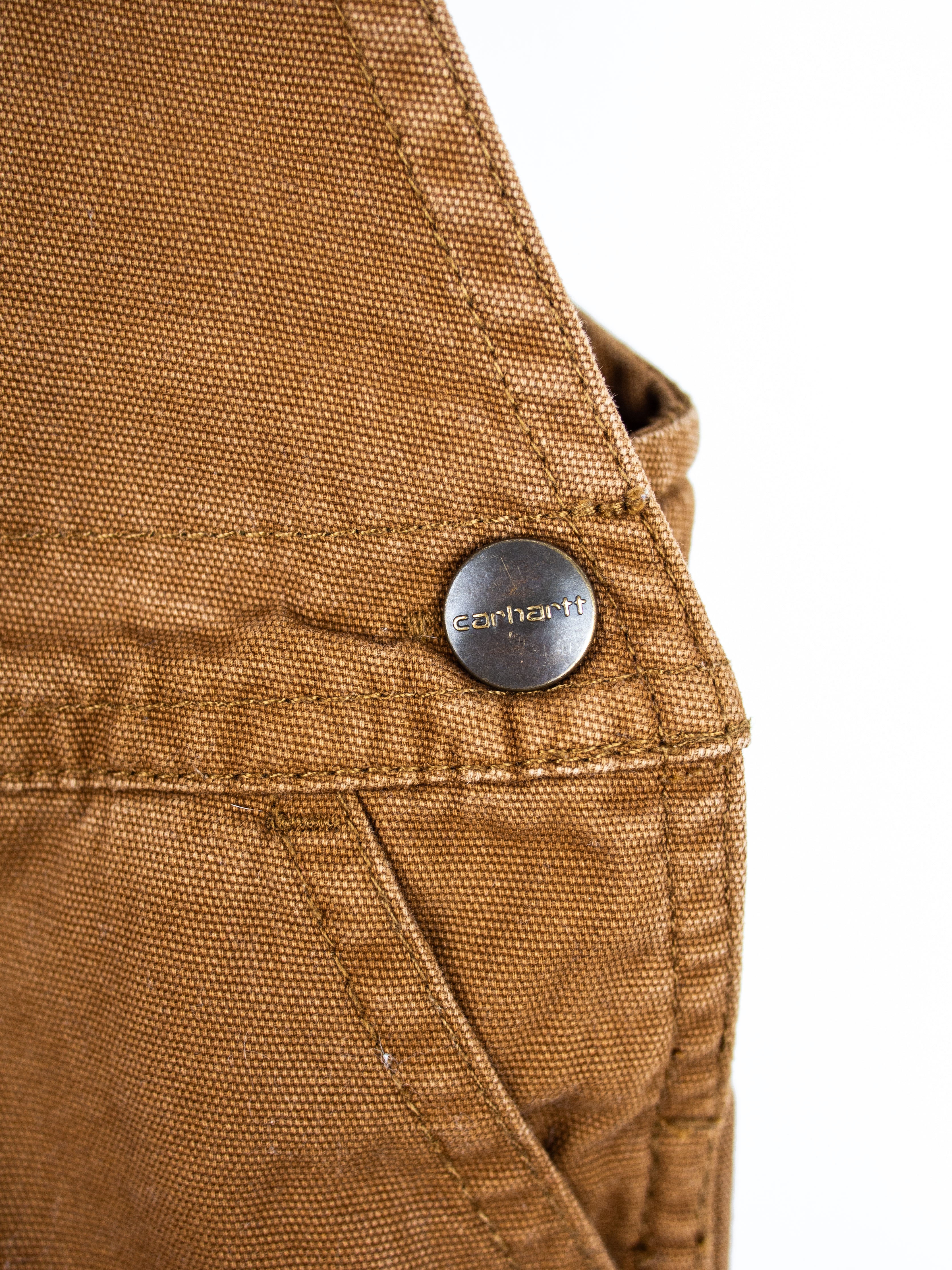 Carhartt Brown Dungaree Shorties