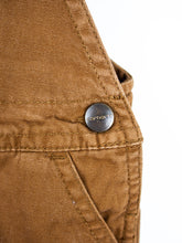 Load image into Gallery viewer, Carhartt Brown Dungaree Shorties - Age 12 months
