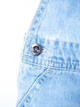 Load image into Gallery viewer, Levi&#39;s Light Denim Dungaree Shorties - Age 24 months
