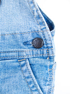 Osh Kosh Denim Dungaree Shorties - Age 9 months