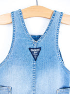 Osh Kosh Denim Dungaree Shorties - Age 9 months
