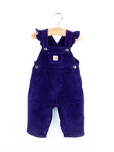 Load image into Gallery viewer, Carhartt Purple Cord Dungarees - Age 3-6 months
