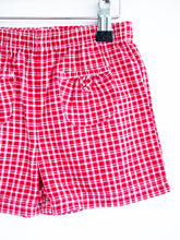 Load image into Gallery viewer, Vintage Red Gingham Check Shorts - Age 2T
