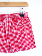 Load image into Gallery viewer, Vintage Red Gingham Check Shorts - Age 2T
