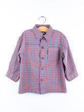 Load image into Gallery viewer, Levi&#39;s Red &amp; Navy Check Shirt - Age 2T
