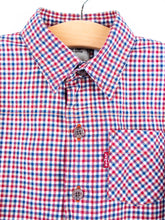 Load image into Gallery viewer, Levi&#39;s Red &amp; Navy Check Shirt - Age 2T
