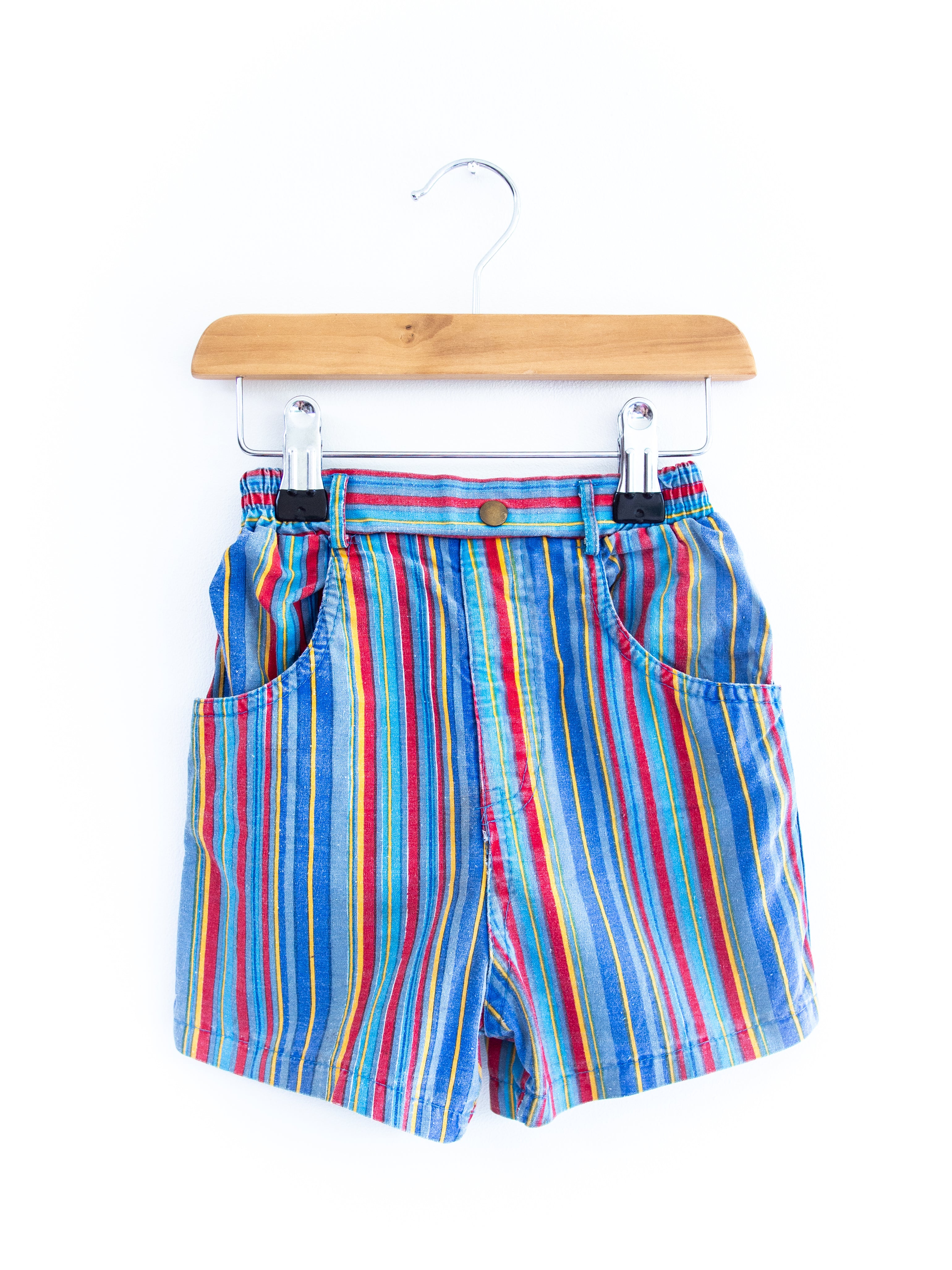 Vintage Stripe Shorts - Age 12-18 months - READ DESCRIPTION