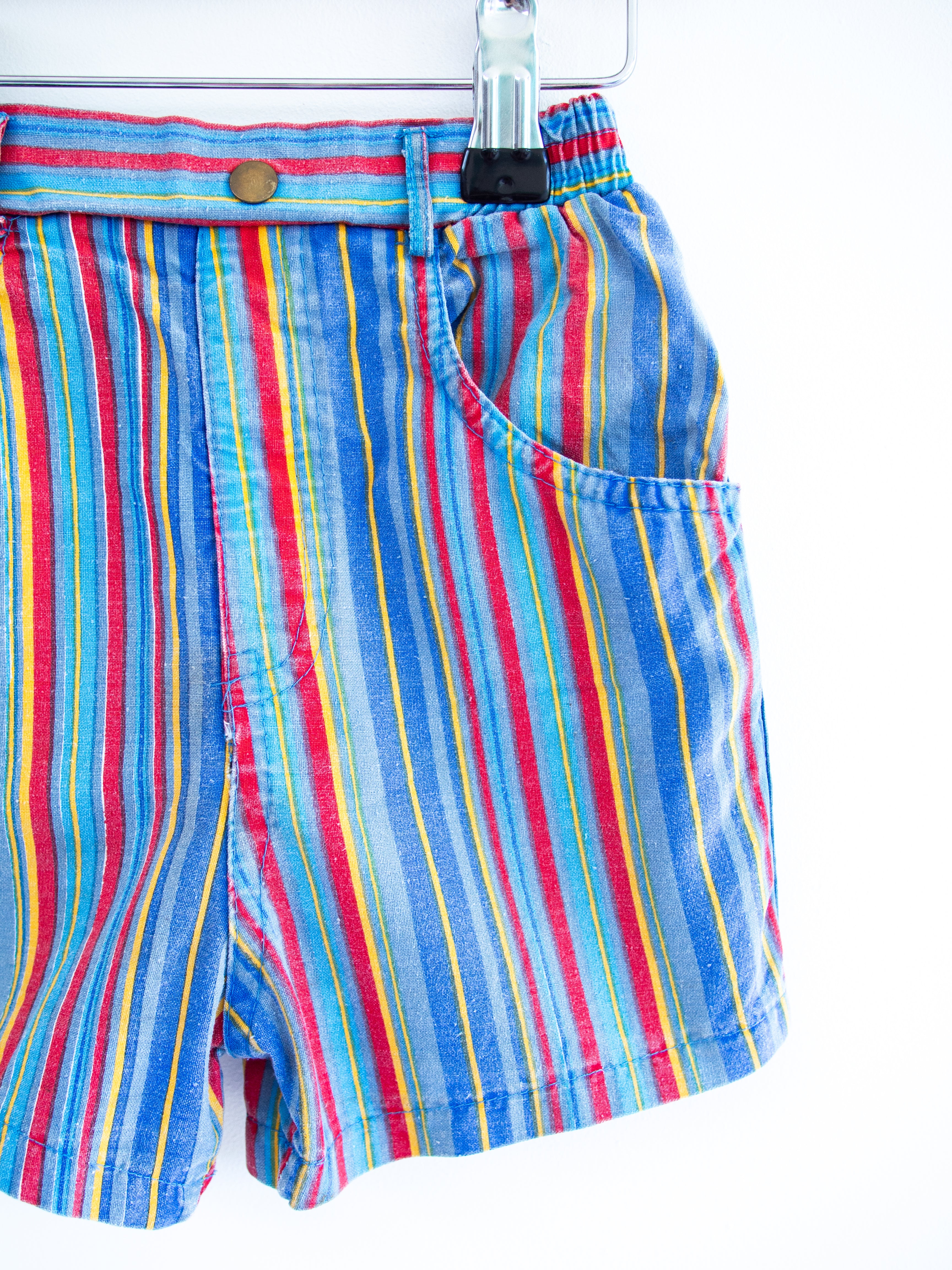 Vintage Stripe Shorts - Age 12-18 months - READ DESCRIPTION