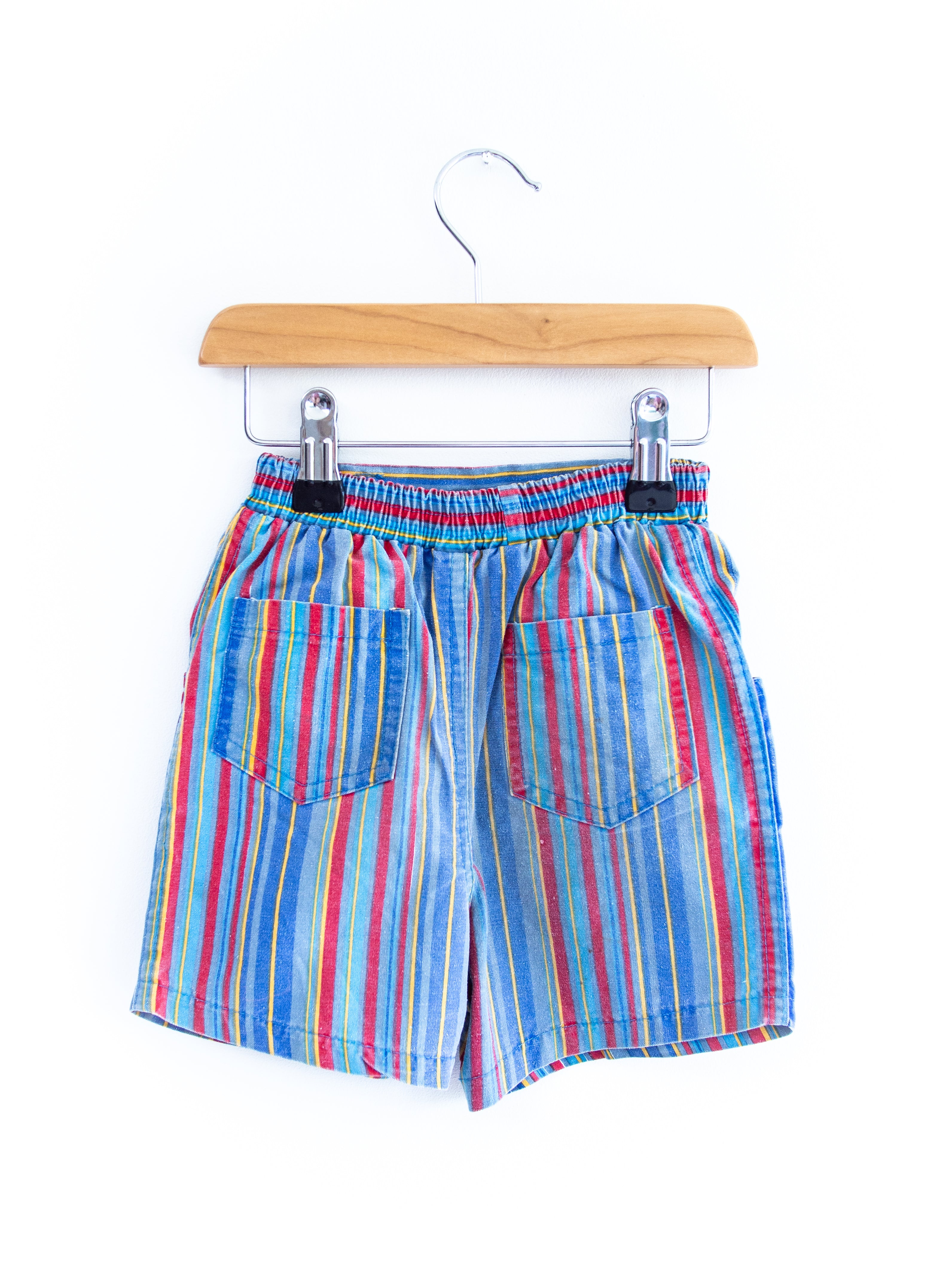 Vintage Stripe Shorts - Age 12-18 months - READ DESCRIPTION