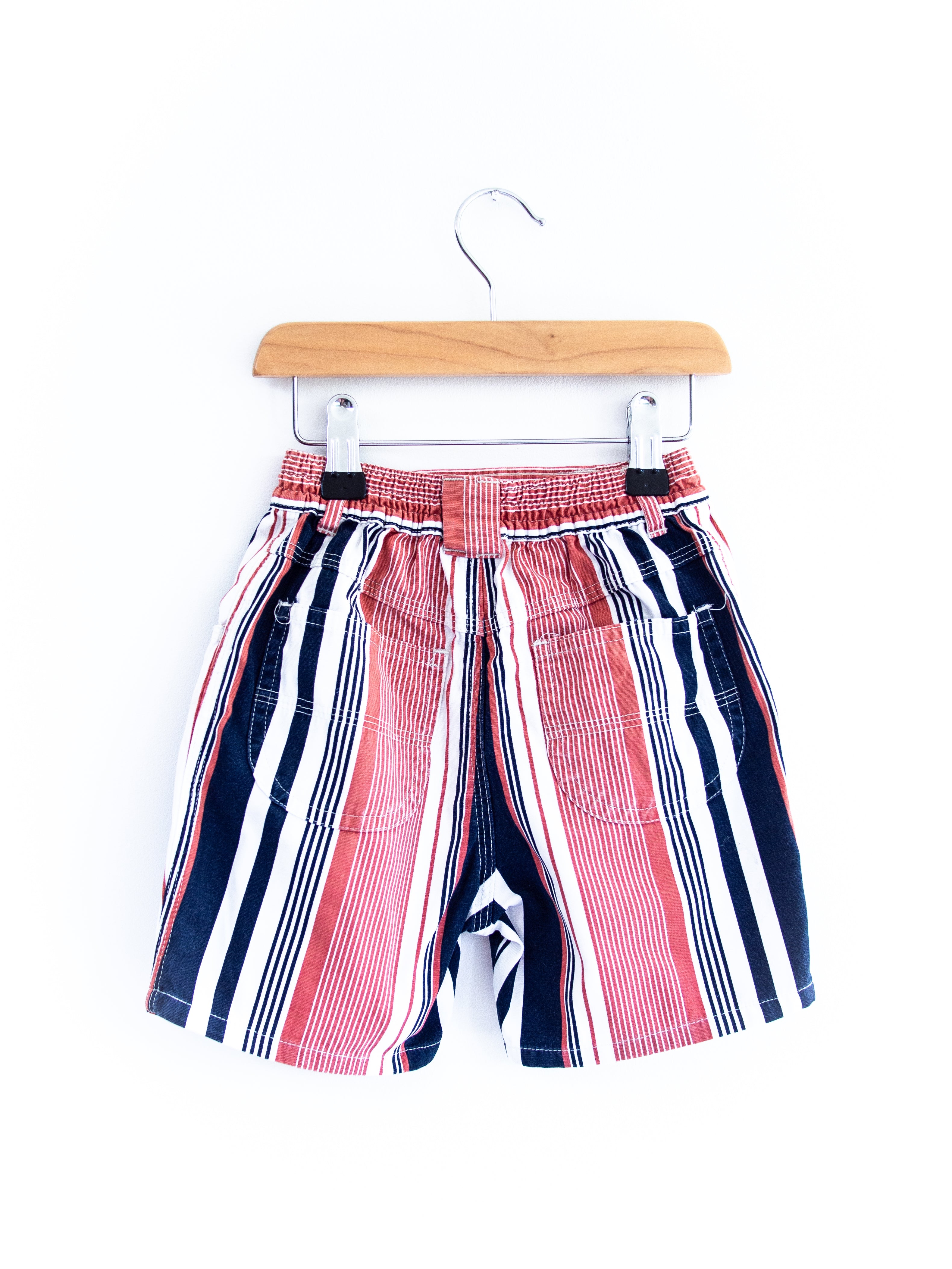 Vintage Adams Stripe Shorts - Age 18-24 months