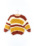 Vintage Stripe Knit Jumper - Age 12-18 months