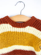 Vintage Stripe Knit Jumper - Age 12-18 months