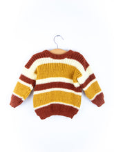 Load image into Gallery viewer, Vintage Stripe Knit Jumper - Age 12-18 months
