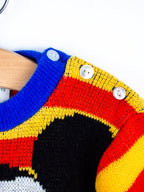 Vintage Mickey Mouse Knit Jumper - Age 12 months