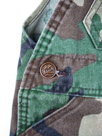 Vintage Liberty Camouflage Dungaree shorties - Age 9 months