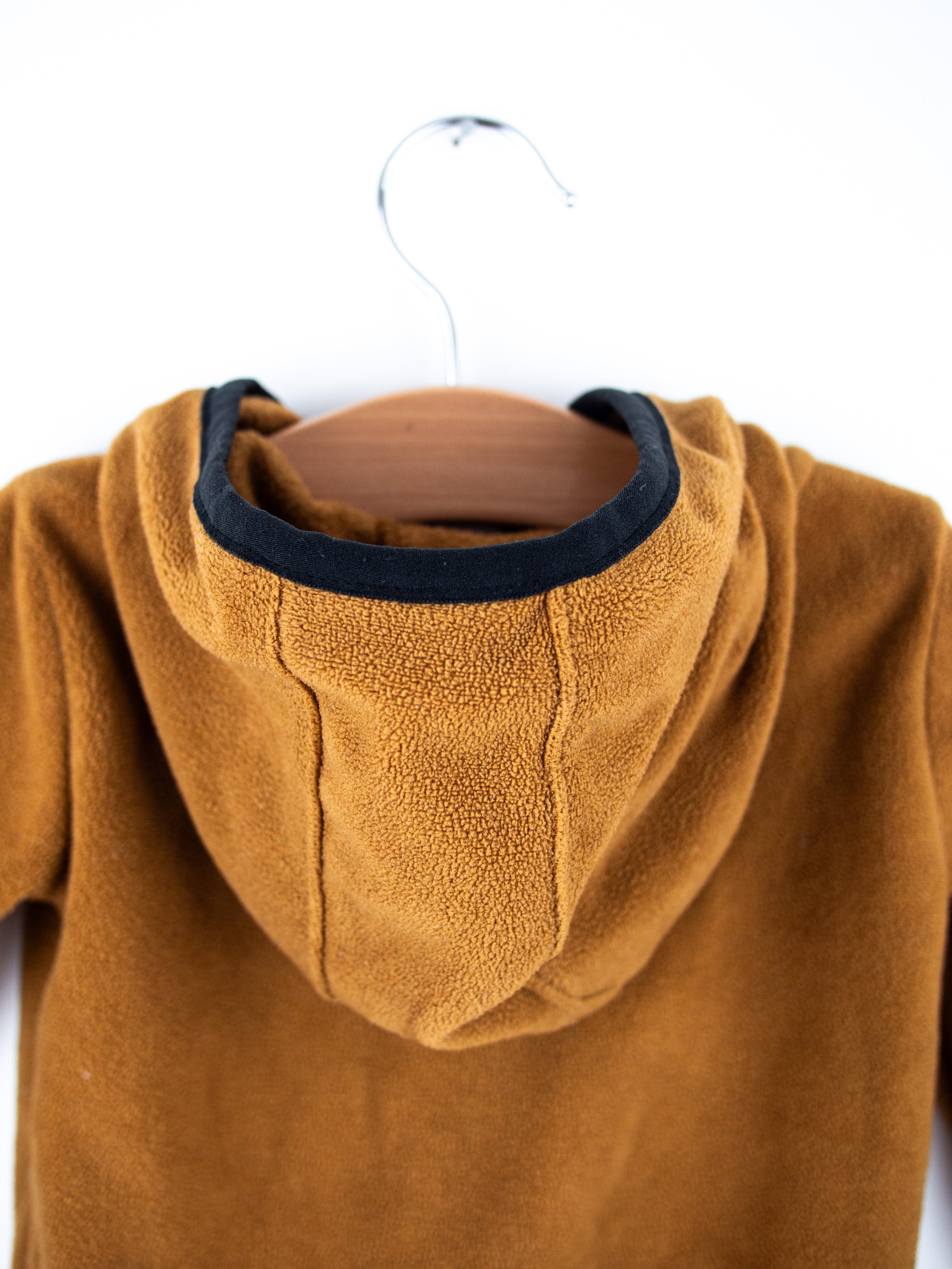 Carhartt Brown Fleece Hoody - Age 18-24 months