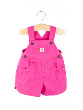 Load image into Gallery viewer, Carhartt Pink Dungaree Shorties - Age 3 months
