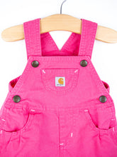 Load image into Gallery viewer, Carhartt Pink Dungaree Shorties - Age 3 months
