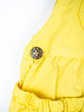Load image into Gallery viewer, Osh Kosh Vintage Yellow Dungarees - Age 6 months
