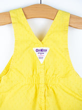 Load image into Gallery viewer, Osh Kosh Vintage Yellow Dungarees - Age 6 months
