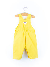 Load image into Gallery viewer, Osh Kosh Vintage Yellow Dungarees - Age 6 months
