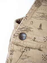 Load image into Gallery viewer, Carhartt Map Print Dungaree Shorties - Age 9 months
