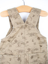 Load image into Gallery viewer, Carhartt Map Print Dungaree Shorties - Age 9 months
